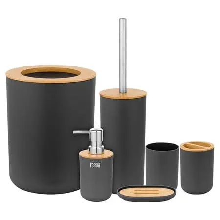 Accesorii baie Teesa TSA0400-B | Negru