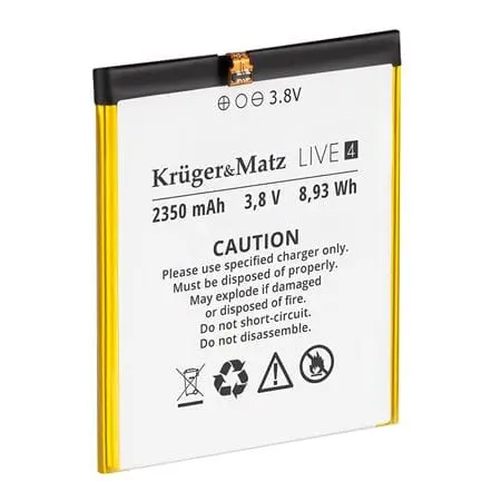 Acumulator Kruger Matz KM00438 | Live 4/4S, Original