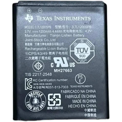 Acumulator Texas Instruments N2BT/BKT/B | Reîncărcabil TI-Nspire