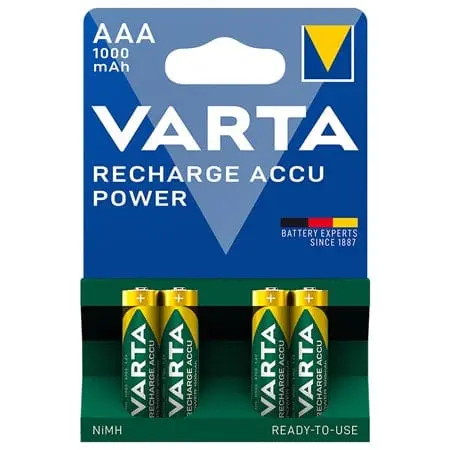 Acumulator Varta BAT0254 | 1000mAh, 1.2V, AA, 4