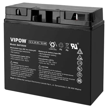 Acumulator Vipow BAT0509 | 6.5kg, 12V