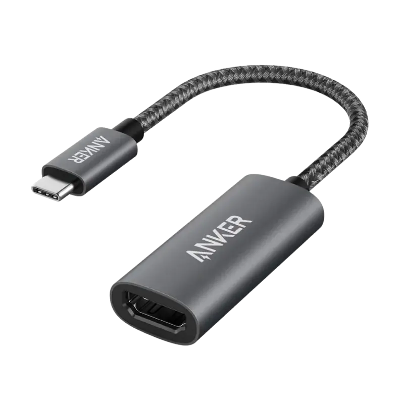 Adaptor Anker 310 A83120A2 | USB-C la HDMI, 4K, Gri