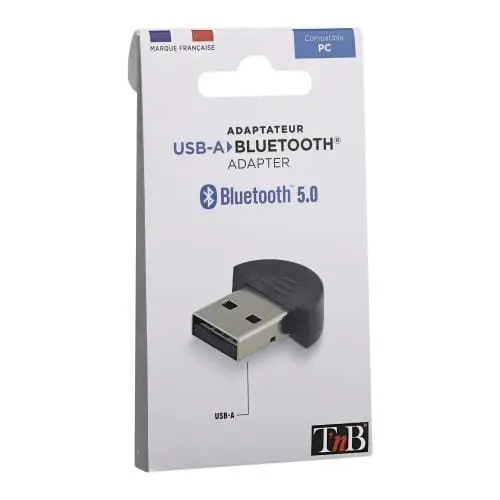 Adaptor Bluetooth TnB ADABT5 | USB, Bluetooth 5.0, Negru