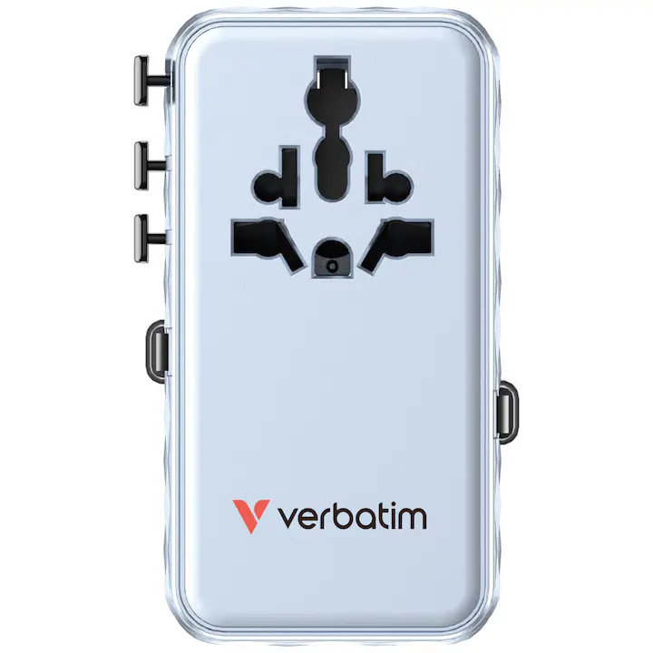 Adaptor Calatorie Verbatim 30187 | 70W, GaN, USB-C
