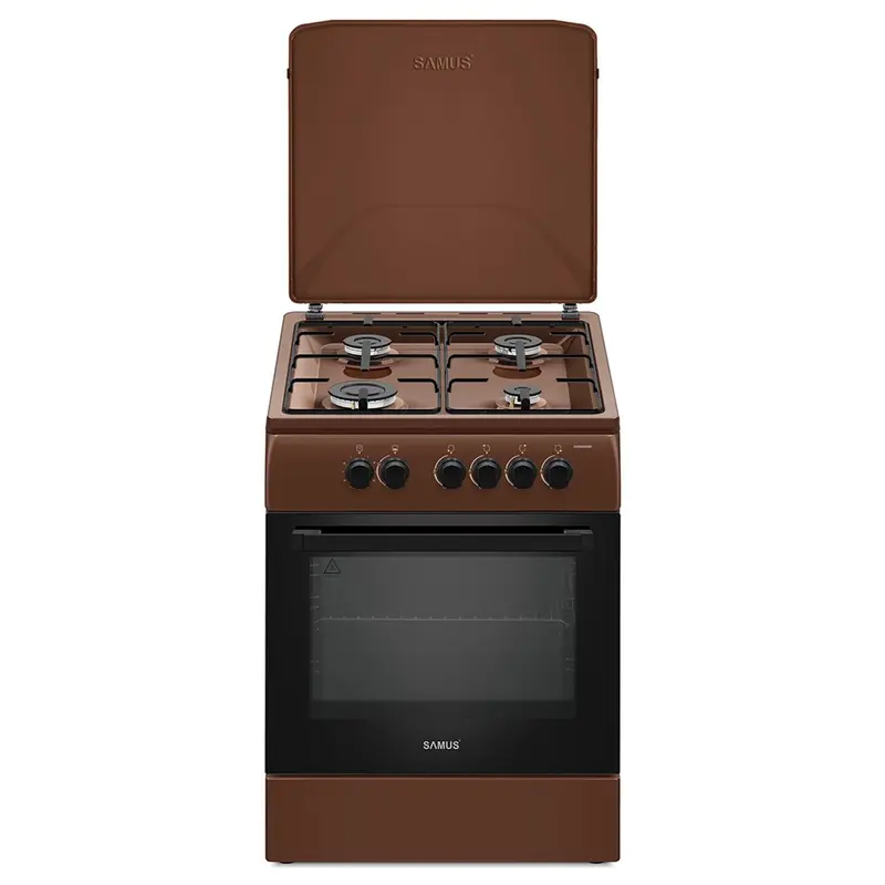 Aragaz SamusSM664MBS | 60cm, Timer, 60x63.5x86cm