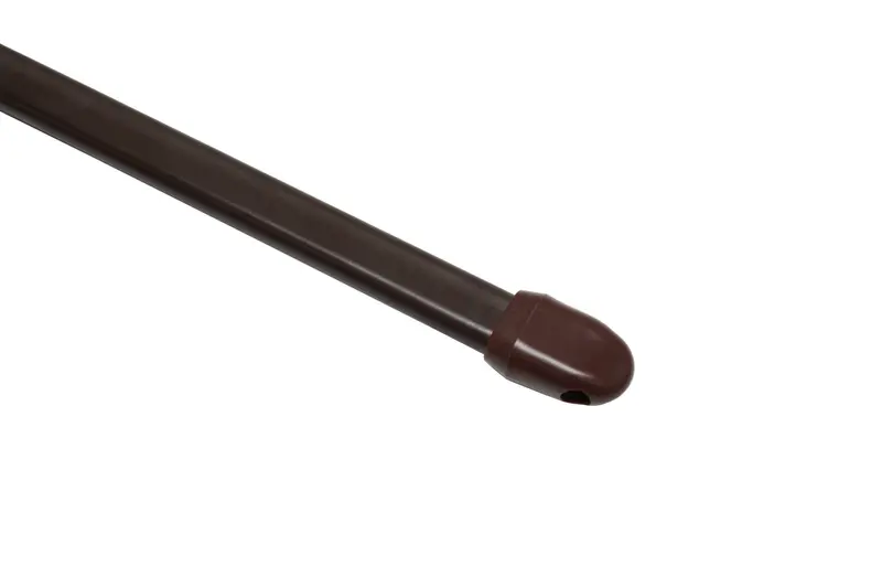 Bară extensibilă pt. perdeluțe 11mm Maro 40-65 cm