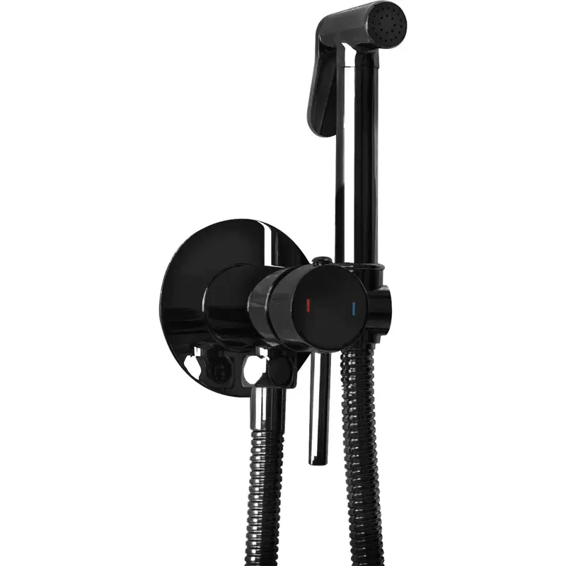 Baterie bideu Rea Lungo Loop, negru lucios