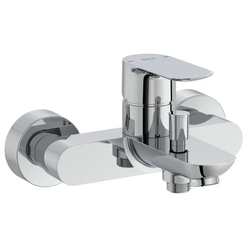 Baterie Cada Roca A5A026EC00 | Gama Cala, Monocomanda, Diverter, Crom