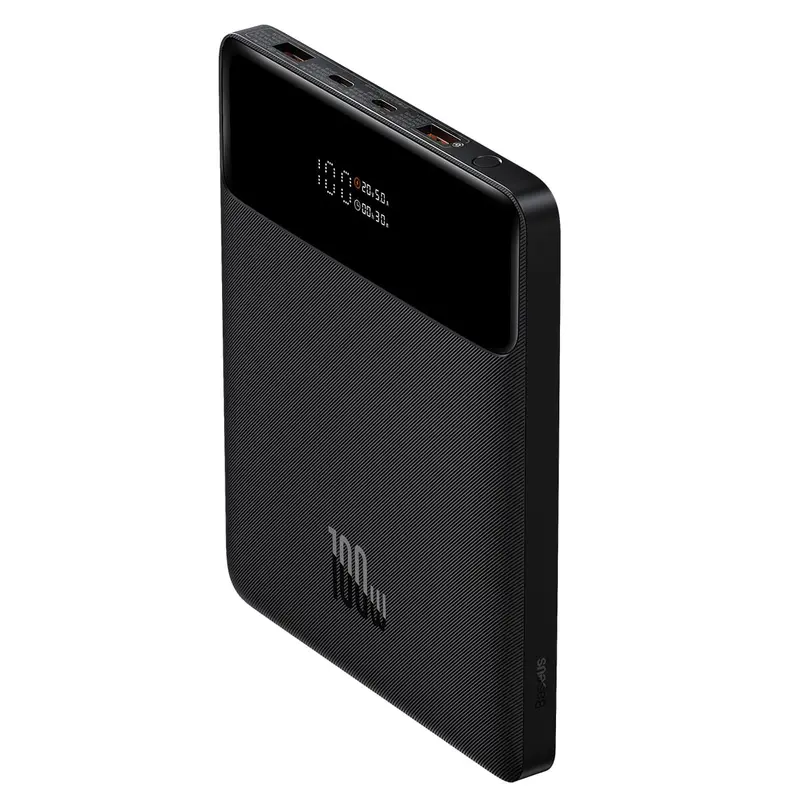 Baterie Externa Baseus PPBL000201 | 20000mAh, 100W, 2x USB-A, 2x USB-C