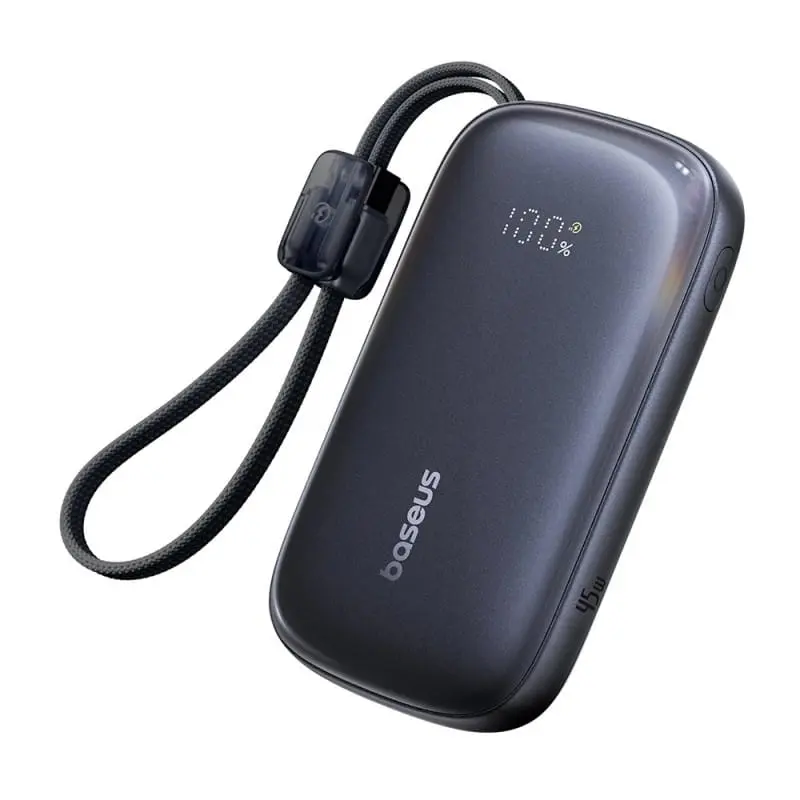 Baterie Externa Baseus Qpow 3 E0027Q00 | 10000mAh, 45W, USB-C la Lightning