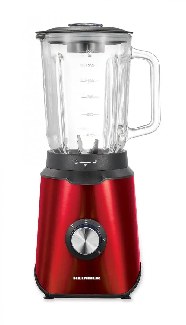 Blender de Masa Heinner HBL-1000RED | 1000W, 1.5L, Rosu