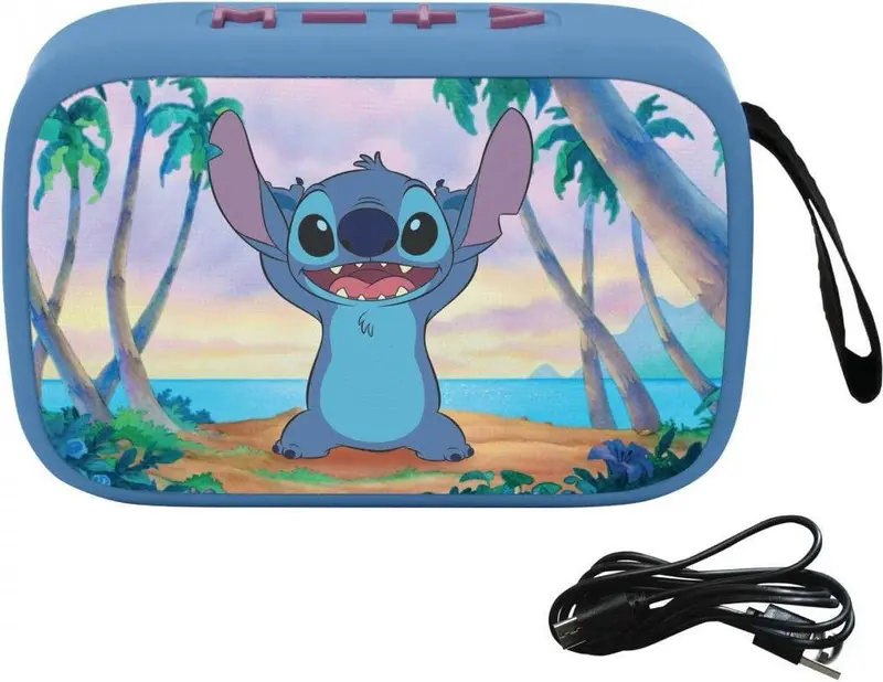 Boxa Portabila Lexibook BT018D | Stitch, Bluetooth, Cadou Copii