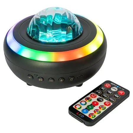 Boxa Portabila Party NEBULA | Efect Astro, LED, Bluetooth