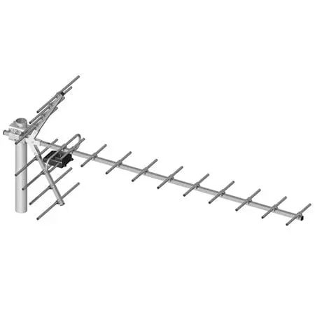 Cabletech - Antena TV 21-60 Yagi 19 Elemente | ANT0098
