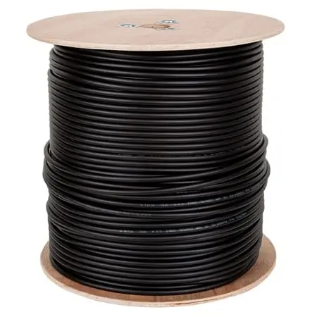 Cablu Coaxial Cabletech KAB0020 | F690BV, Gel, Negru, 305m
