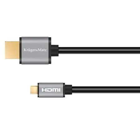 Cablu HDMI Kruger Matz KM1238 | HDMI - Micro HDMI, 1.8m