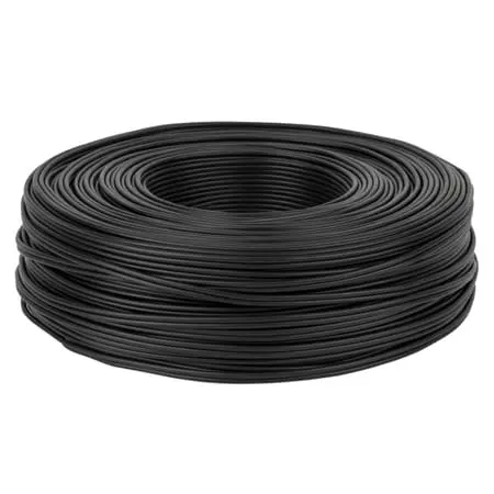 Cablu Lechpol KAB0200-1 | 2 Fire, Negru, Rola 100m
