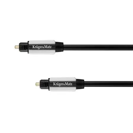 Cablu Optic Kruger Matz KM0318 | Toslink-Toslink, 0.5m