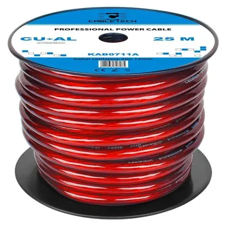 Cablu Putere Cabletech KAB0711A | Cu-Al 2GA, 12mm/33.62mm2, 25m