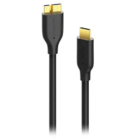 Cablu Sentivus S-U303-100 | USB 3.0 Micro-B la USB-C, 1m