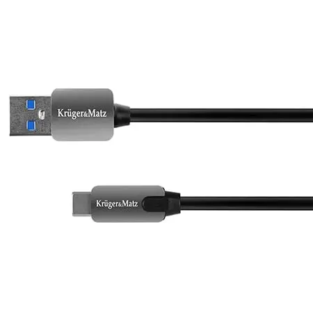 Cablu USB Kruger Matz KM0348 | USB 3.0 Type-A - USB Type-C, 1m