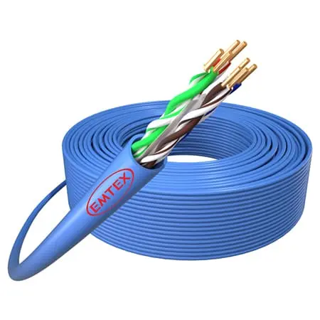 Cablu UTP Emtex KAB-EMT16 | Cat6, Cupru 24AWG, 305m