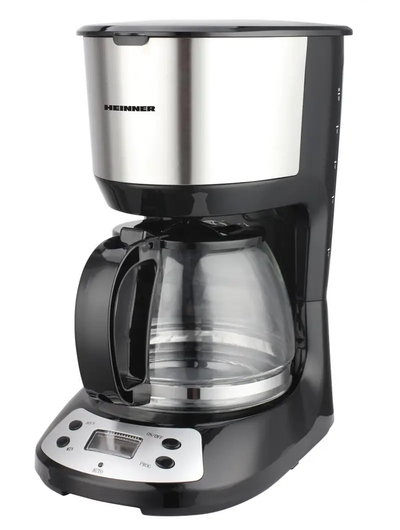 Cafetiera Heinner HCM-D750GCSS | Digitala, 750W, Silver