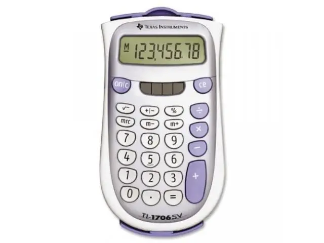 Calculator Birou Texas Instruments TI-1706 SV | 8 digits, dual power