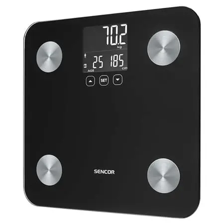 Cantar Corporal Sencor SBS6026BK | Digital, Negru