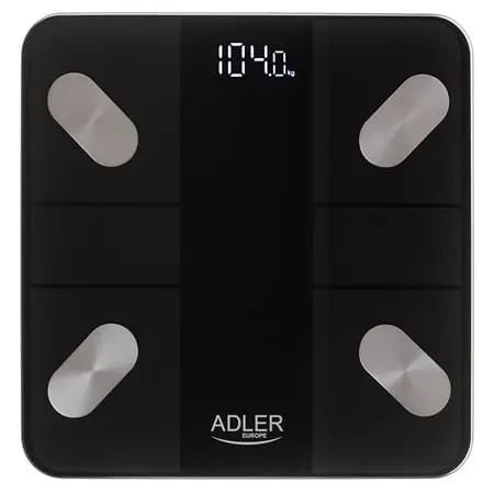 Cantar Corporal Smart Adler AD8186B | Tuya, Negru