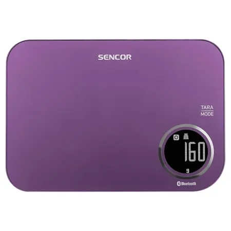 Cantar de Bucatarie Sencor SKS7073VT | Smart, Bluetooth, Violet