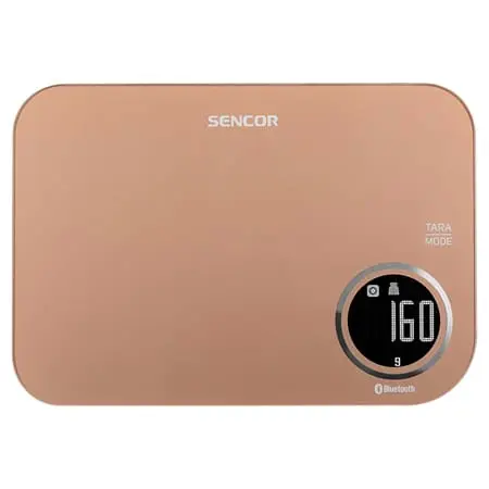 Cantar de Bucatarie Sencor SKS7076GD | Smart, Bluetooth, Conectivitate App
