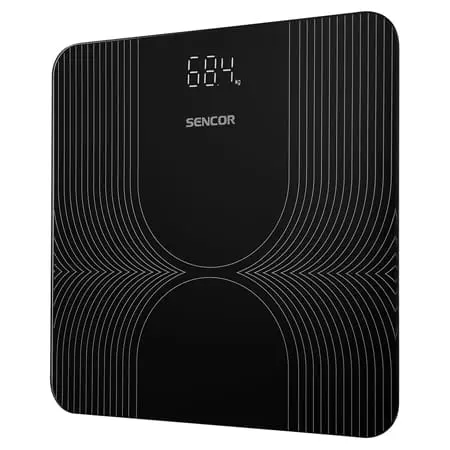 Cantar Persoane Sencor S-SBS2476BK | Digital, Sticla Securizata, Negru