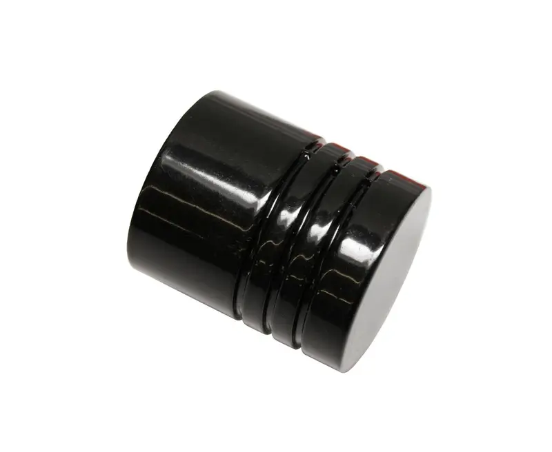Capete Chicago Cylinder 20mm Negru