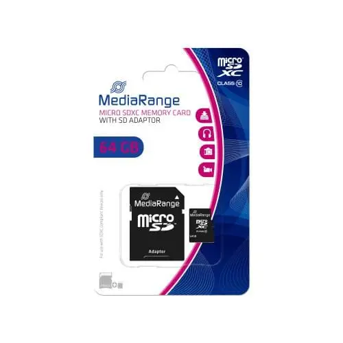 Card de memorie MediaRange MR955 | 10W, 64GB