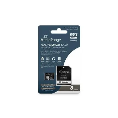 Card de memorie MediaRange MR957 | 10W, 8GB