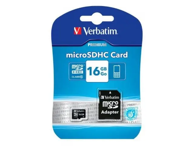 Card de memorie Verbatim 44082 | 16GB
