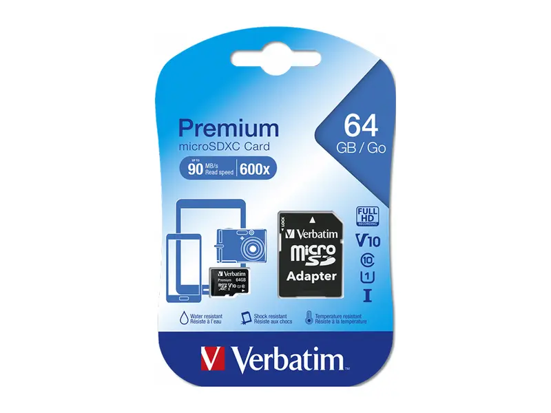 Card de Memorie Verbatim 44084 | 64GB, 4G