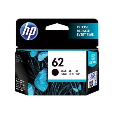 Cartus Cerneala HP 62 C2P04AE | Negru, Original
