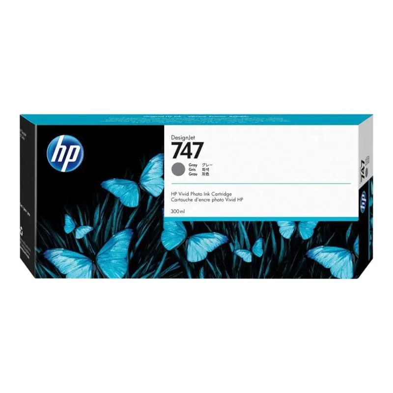 Cartus Cerneala HP 747 P2V86A | Gri, Plotter