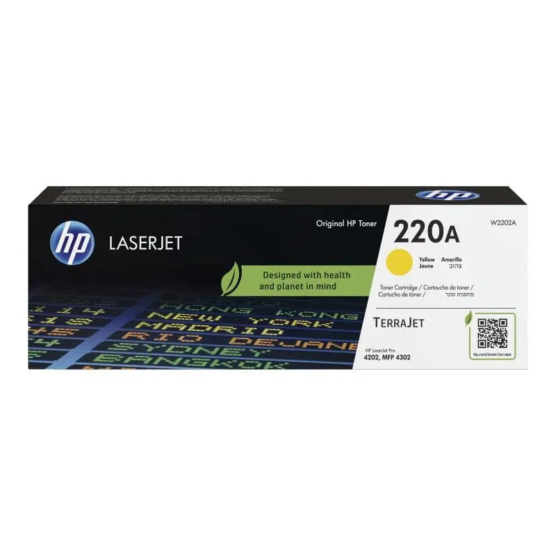 Cartus Toner Original HP 220A W2202A | Galben, Laser