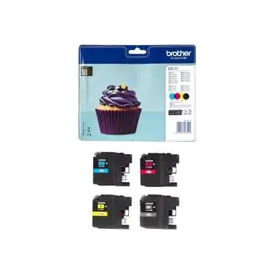 Cartuse Cerneala Brother LC123 Rainbow Pack | Multipack Color, Original