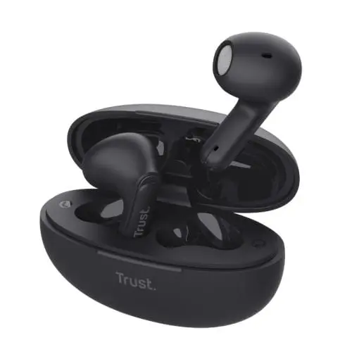 Casti Bluetooth Trust Yavi 25298 | True Wireless, In-Ear, Negru