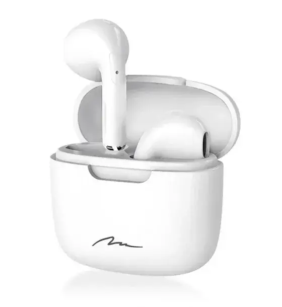 Căști In-Ear Media-Tech MT3608W | Bluetooth, Tactil, Alb