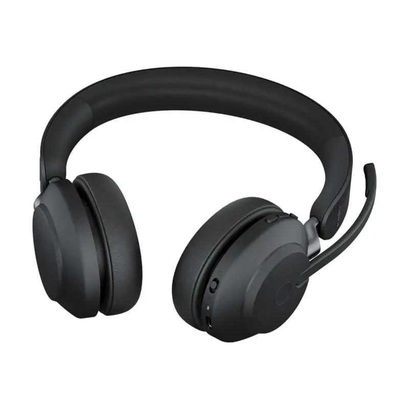 Casti Jabra Evolve2 65 UC Stereo 26599-989-989 | On-Ear, Bluetooth, Microfon