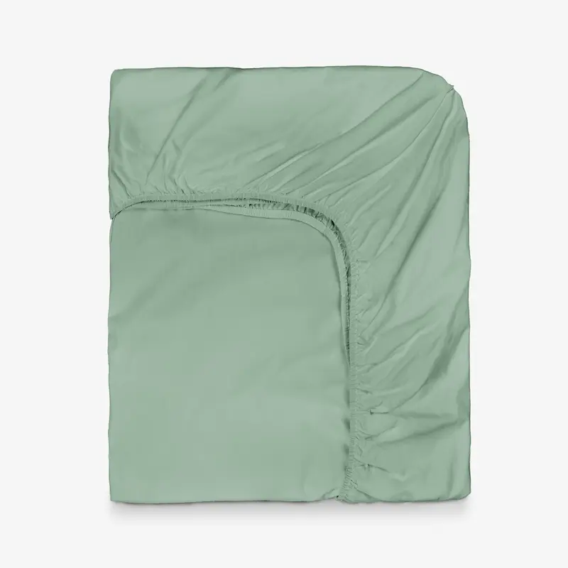 Cearsaf cu elastic NUANCES VERDE 100% bumbac ranforce 200/200/30 cm