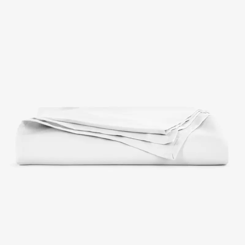 Cearsaf de pat ALB PERCALE 240/275 cm