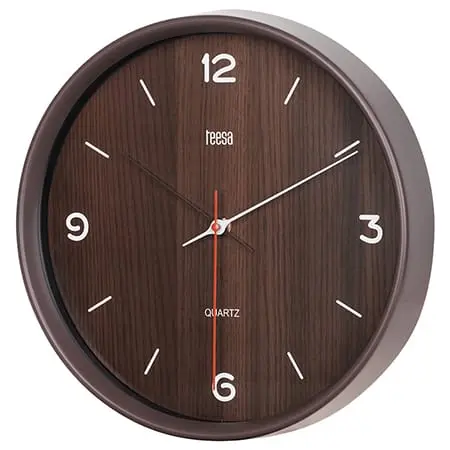 Ceas de Perete Teesa TSA0048DB | 30cm, Cadran Clasic