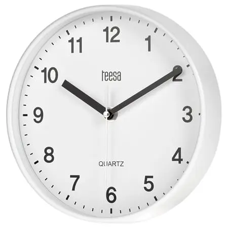 Ceas Perete Teesa TSA0038 | 20cm, Alb