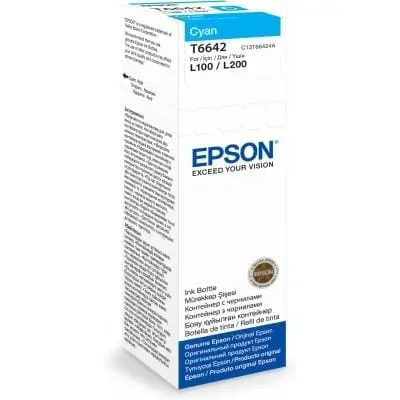 Cerneala Epson C13T66424A | Cyan, Original